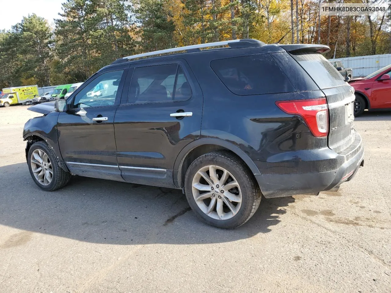 2012 Ford Explorer Xlt VIN: 1FMHK8D83CGA93048 Lot: 77125234