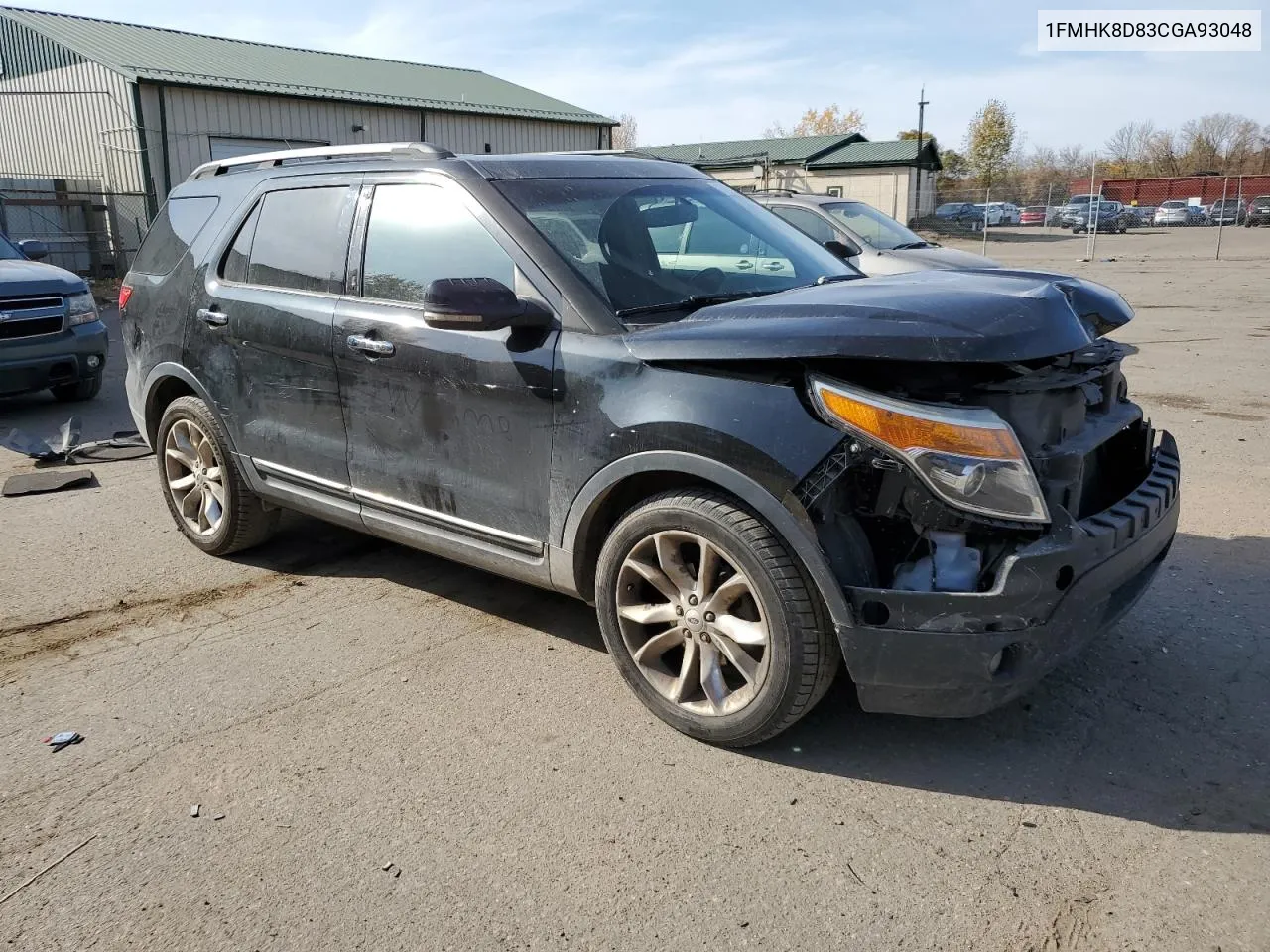 2012 Ford Explorer Xlt VIN: 1FMHK8D83CGA93048 Lot: 77125234