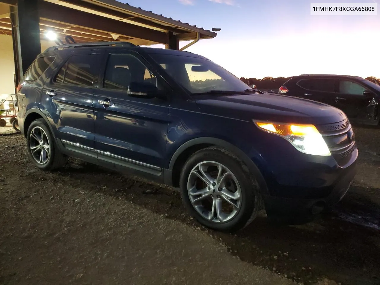 2012 Ford Explorer Limited VIN: 1FMHK7F8XCGA66808 Lot: 77143454