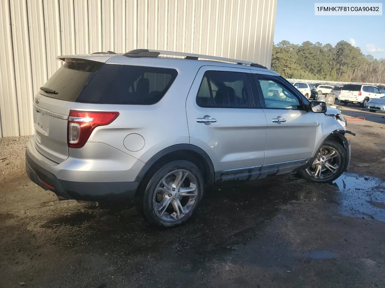 2012 Ford Explorer Limited VIN: 1FMHK7F81CGA90432 Lot: 78005314