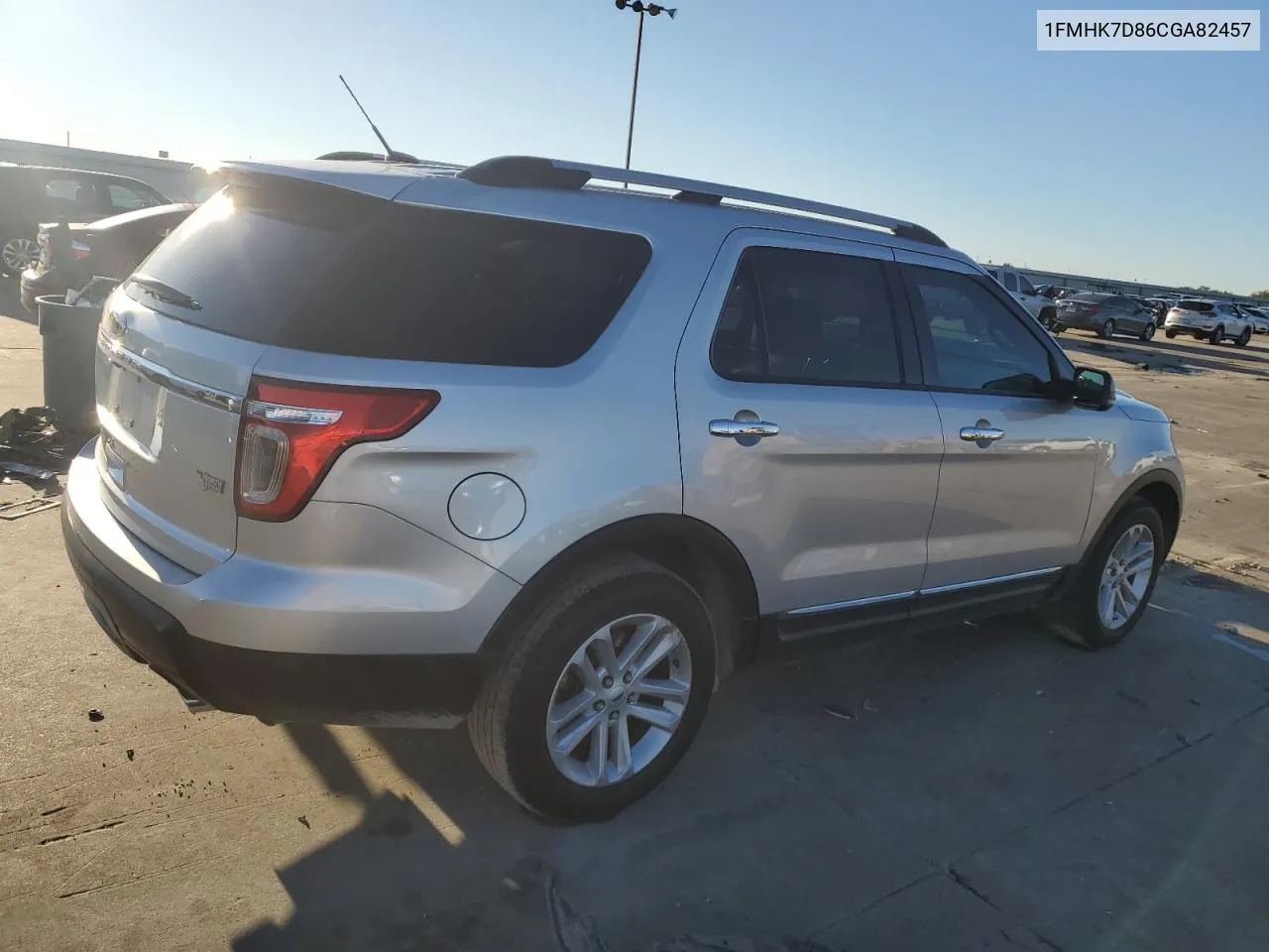 2012 Ford Explorer Xlt VIN: 1FMHK7D86CGA82457 Lot: 79495094