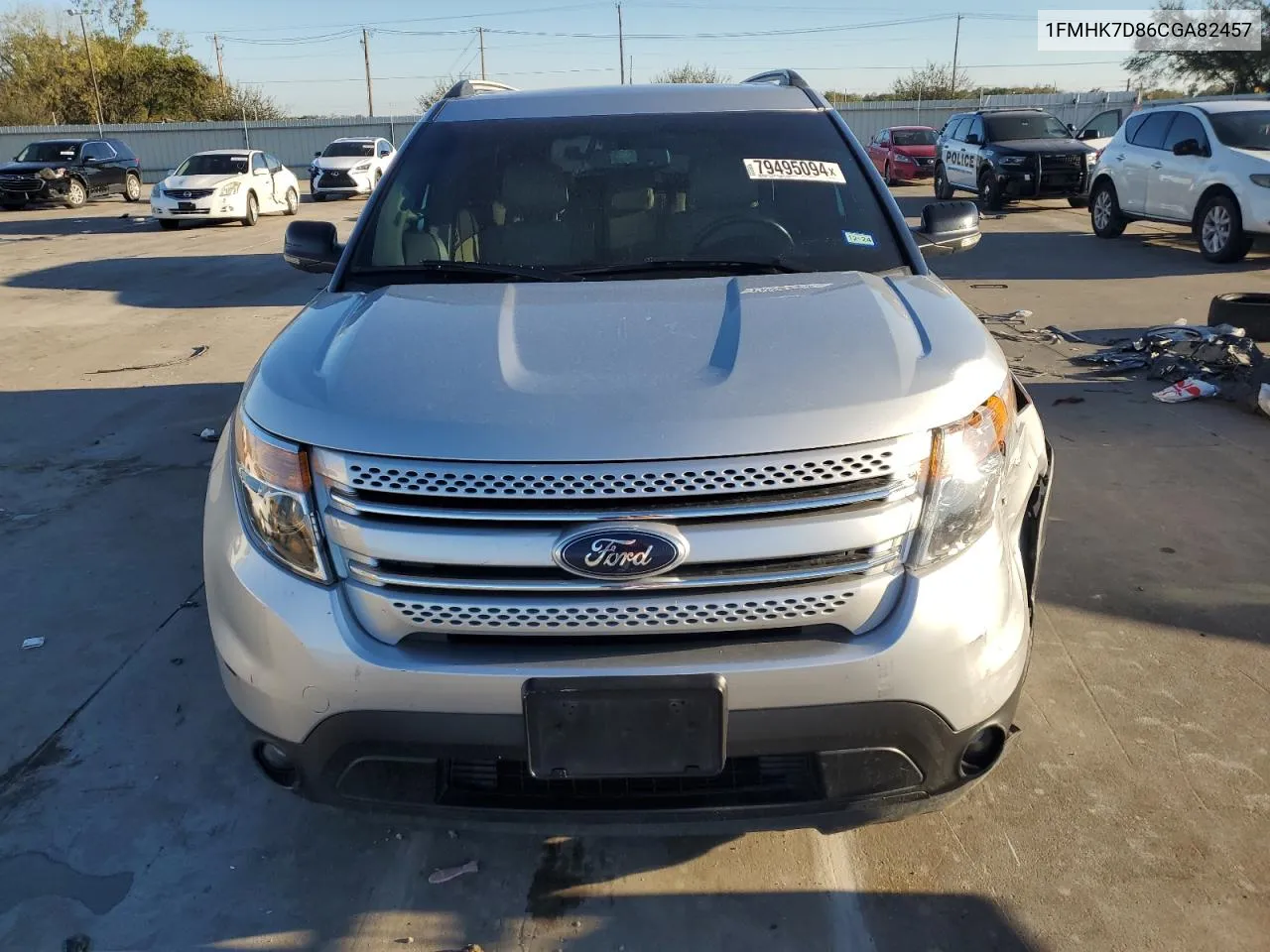 2012 Ford Explorer Xlt VIN: 1FMHK7D86CGA82457 Lot: 79495094