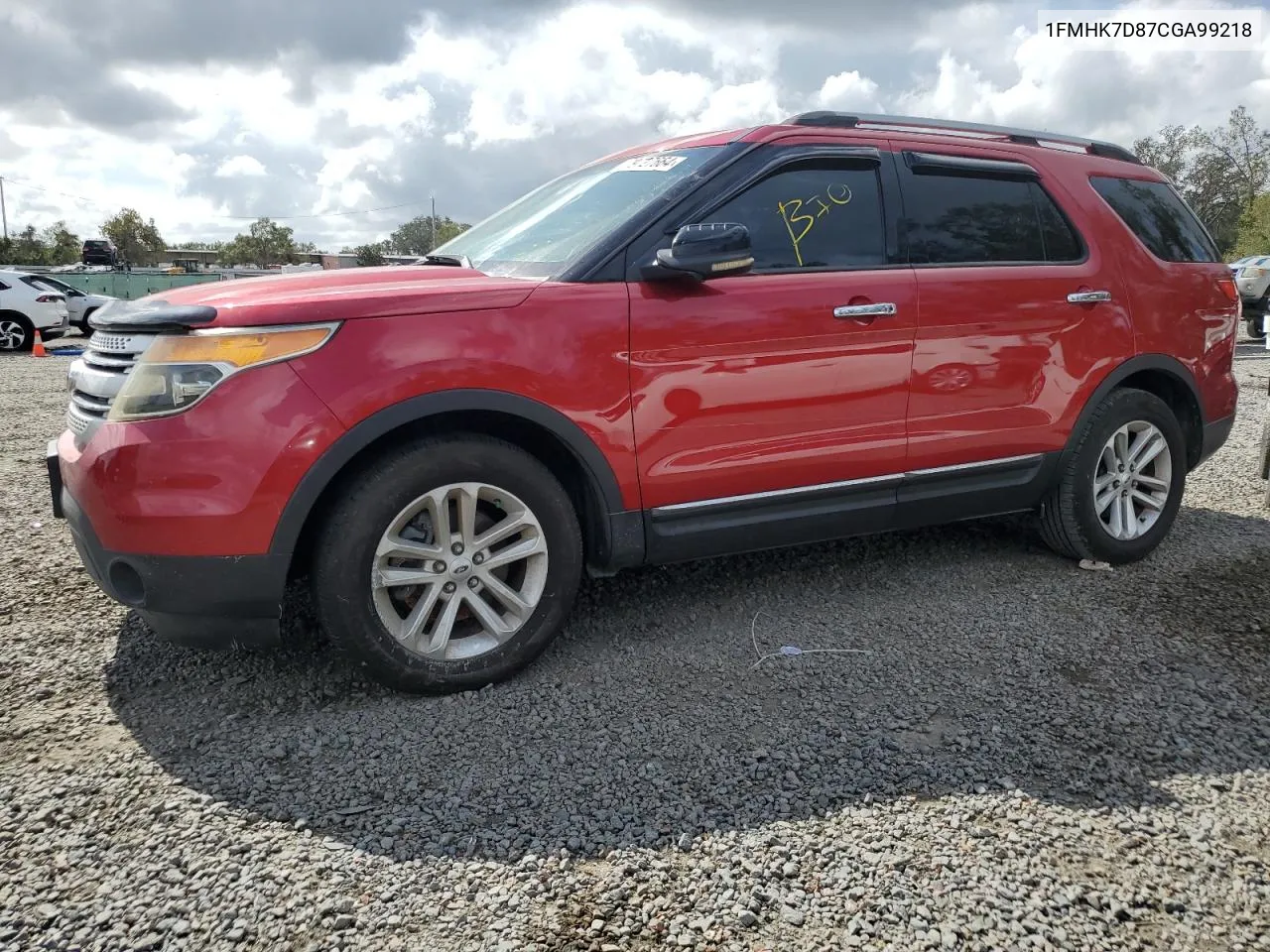 2012 Ford Explorer Xlt VIN: 1FMHK7D87CGA99218 Lot: 79727664