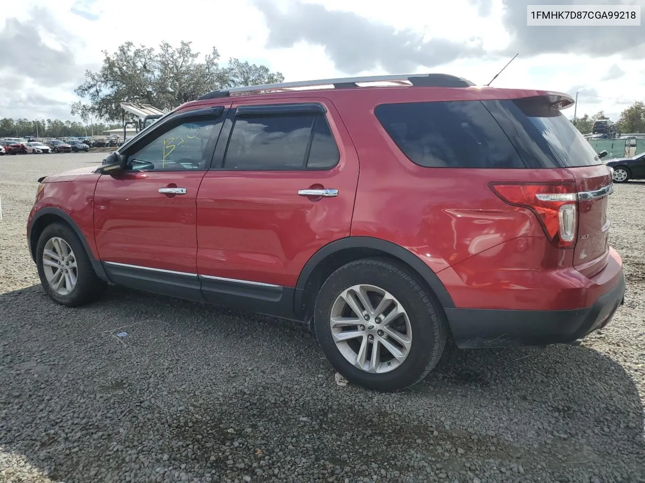 2012 Ford Explorer Xlt VIN: 1FMHK7D87CGA99218 Lot: 79727664