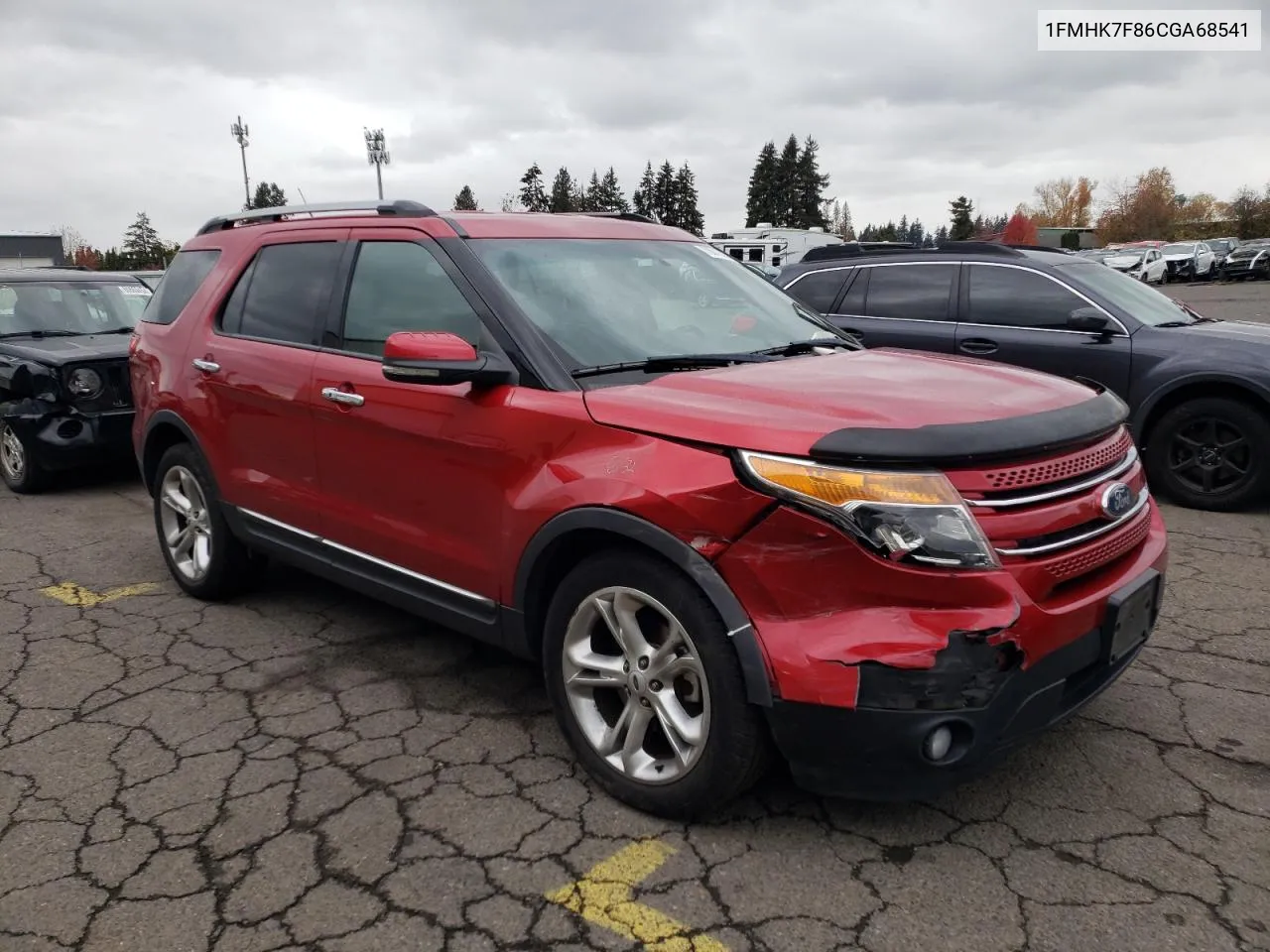 2012 Ford Explorer Limited VIN: 1FMHK7F86CGA68541 Lot: 79812674