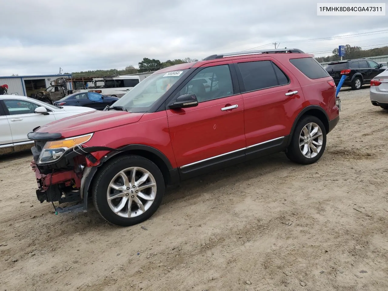 2012 Ford Explorer Xlt VIN: 1FMHK8D84CGA47311 Lot: 79868464