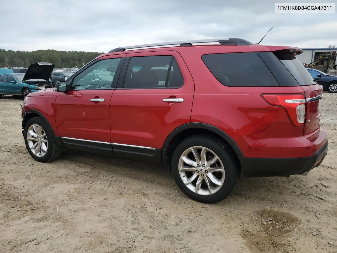 2012 Ford Explorer Xlt VIN: 1FMHK8D84CGA47311 Lot: 79868464