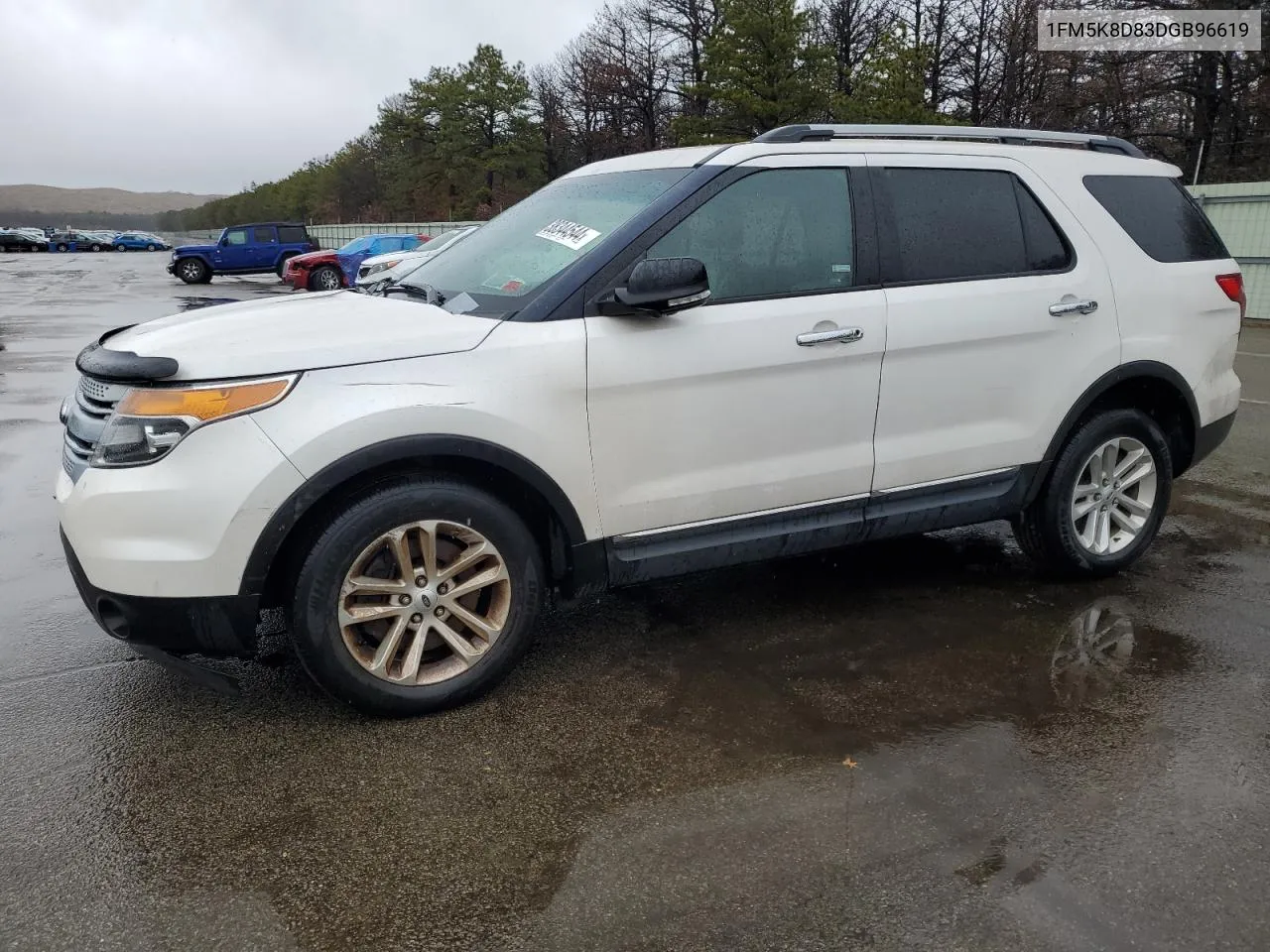 2013 Ford Explorer Xlt VIN: 1FM5K8D83DGB96619 Lot: 38344544