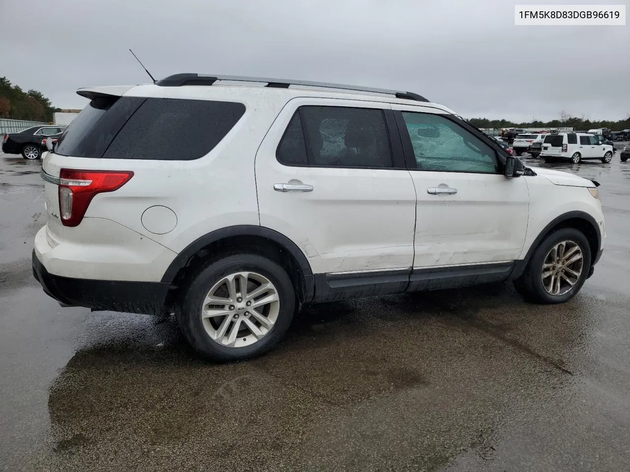 2013 Ford Explorer Xlt VIN: 1FM5K8D83DGB96619 Lot: 38344544