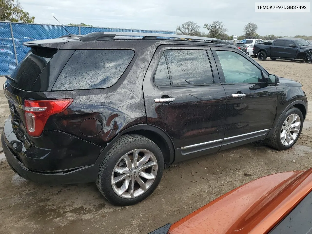 2013 Ford Explorer Limited VIN: 1FM5K7F97DGB37492 Lot: 45490854