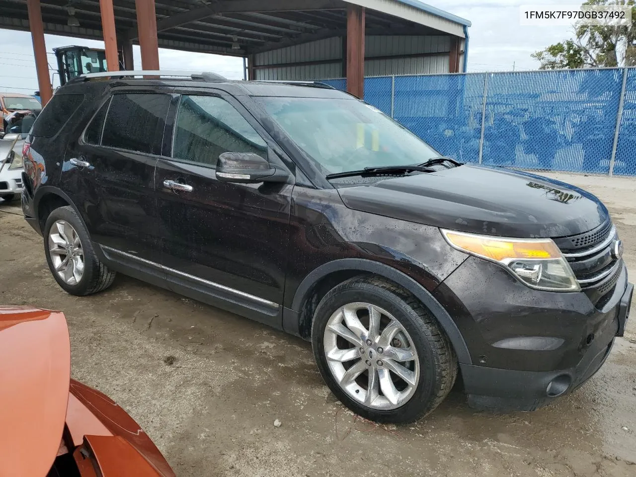 2013 Ford Explorer Limited VIN: 1FM5K7F97DGB37492 Lot: 45490854