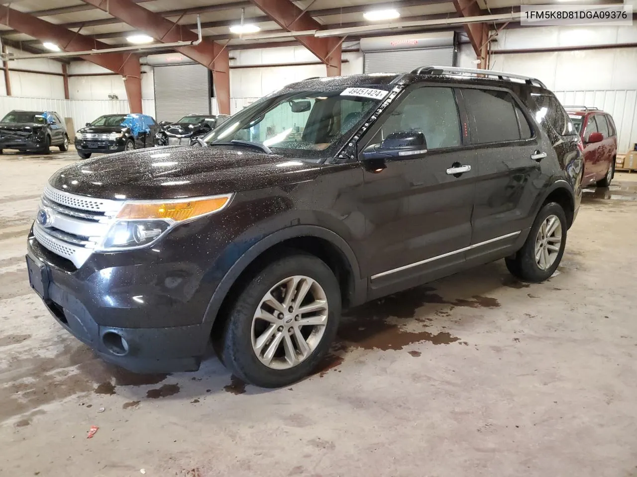 2013 Ford Explorer Xlt VIN: 1FM5K8D81DGA09376 Lot: 49451424