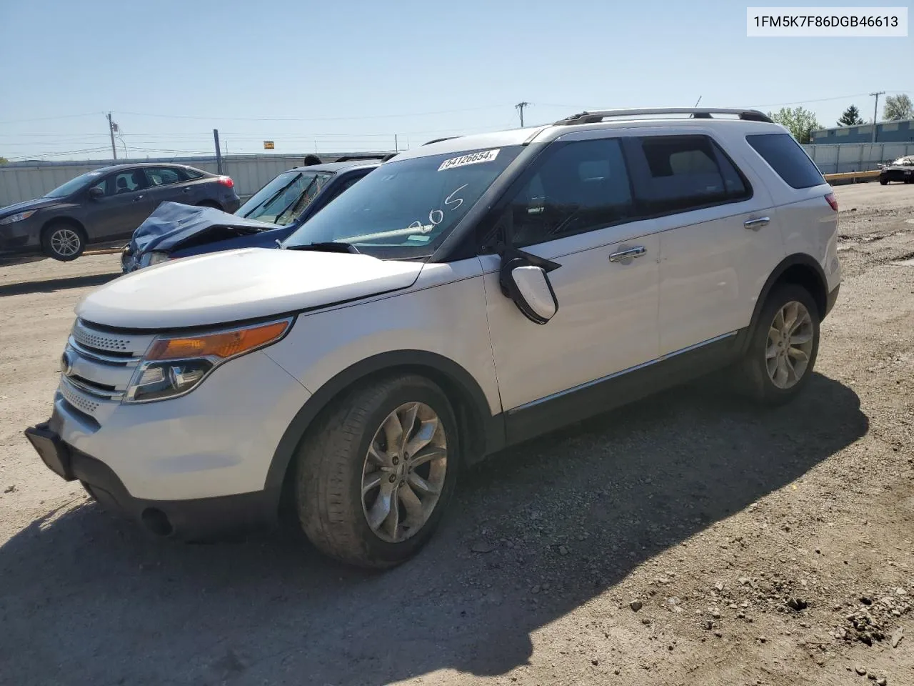 2013 Ford Explorer Limited VIN: 1FM5K7F86DGB46613 Lot: 54126654