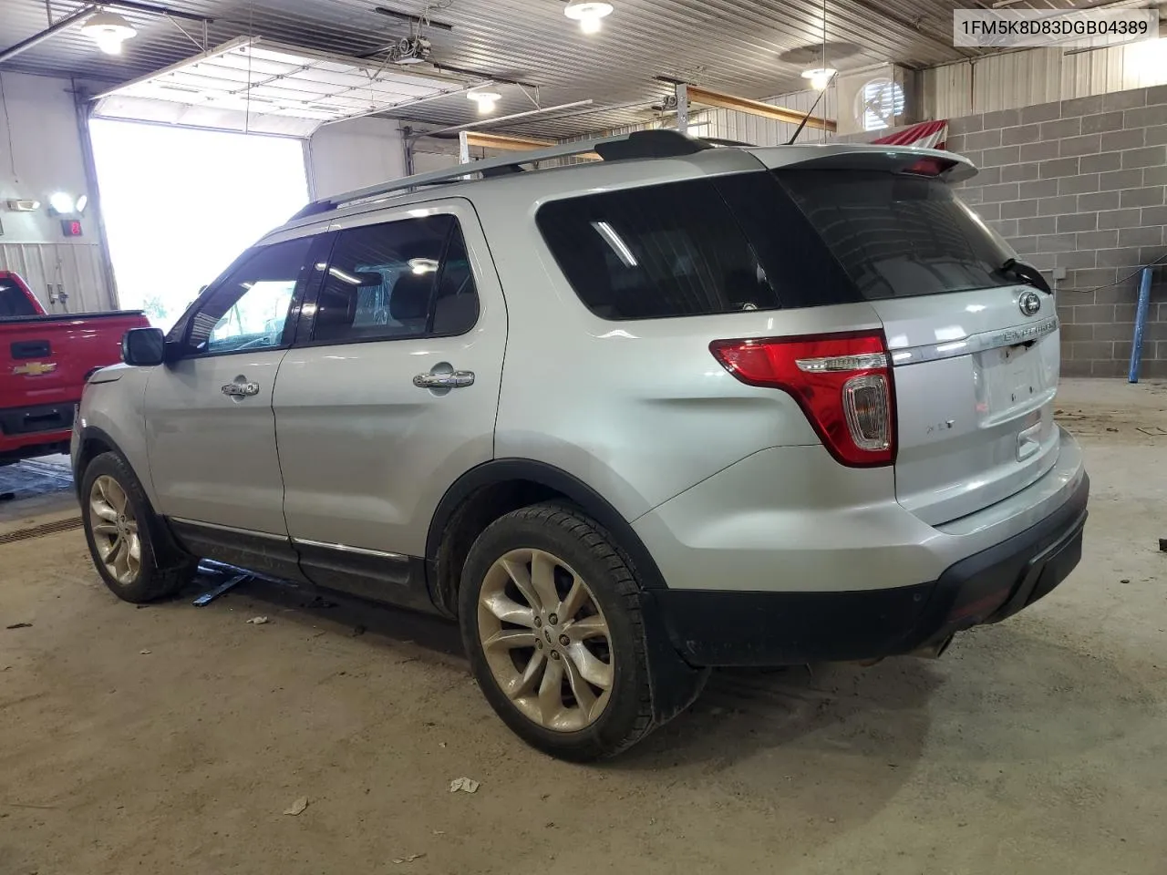 1FM5K8D83DGB04389 2013 Ford Explorer Xlt