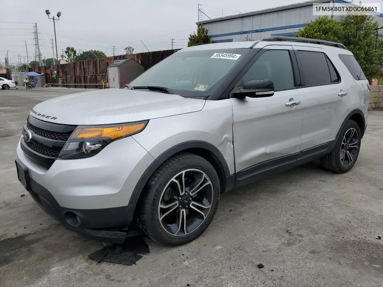 1FM5K8GTXDGC66861 2013 Ford Explorer Sport