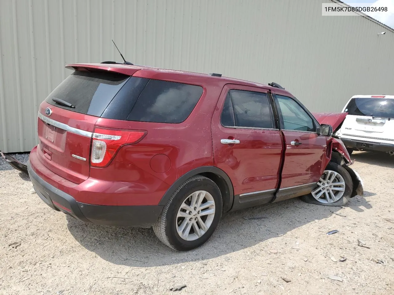 2013 Ford Explorer Xlt VIN: 1FM5K7D85DGB26498 Lot: 56449584