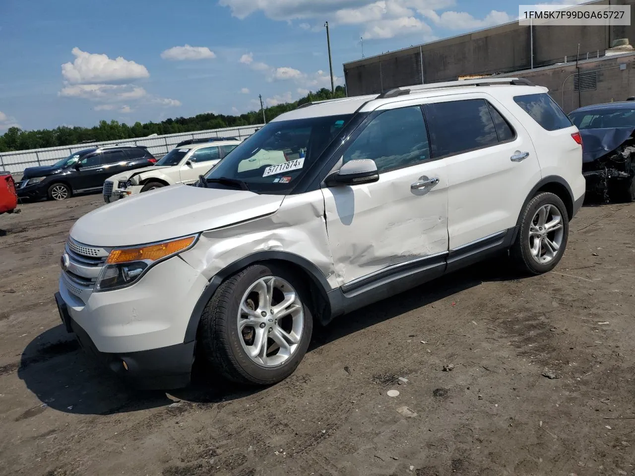 1FM5K7F99DGA65727 2013 Ford Explorer Limited