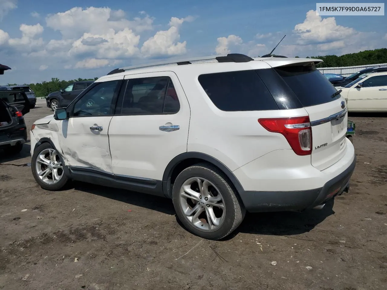 2013 Ford Explorer Limited VIN: 1FM5K7F99DGA65727 Lot: 57717874