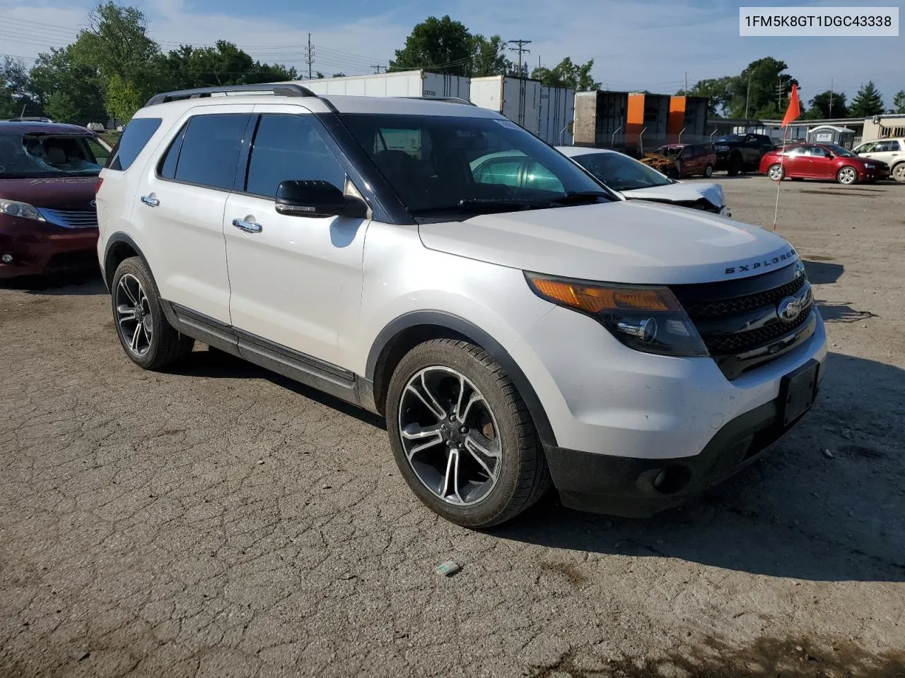 2013 Ford Explorer Sport VIN: 1FM5K8GT1DGC43338 Lot: 57939184