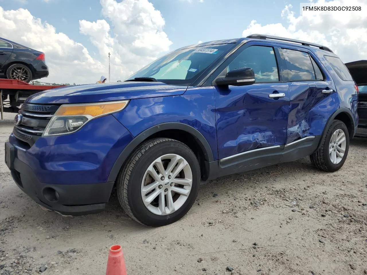 2013 Ford Explorer Xlt VIN: 1FM5K8D83DGC92508 Lot: 58497314