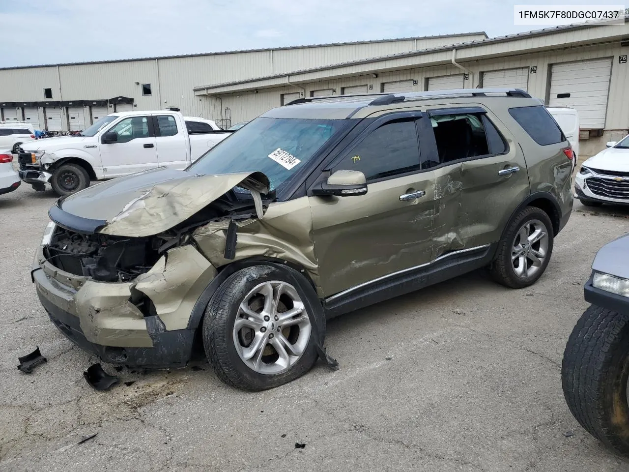 2013 Ford Explorer Limited VIN: 1FM5K7F80DGC07437 Lot: 59112194