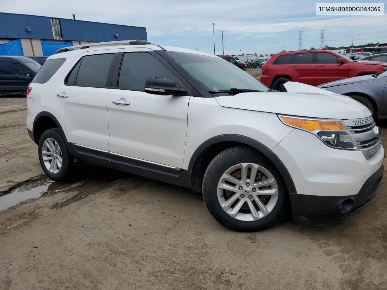 1FM5K8D80DGB64369 2013 Ford Explorer Xlt