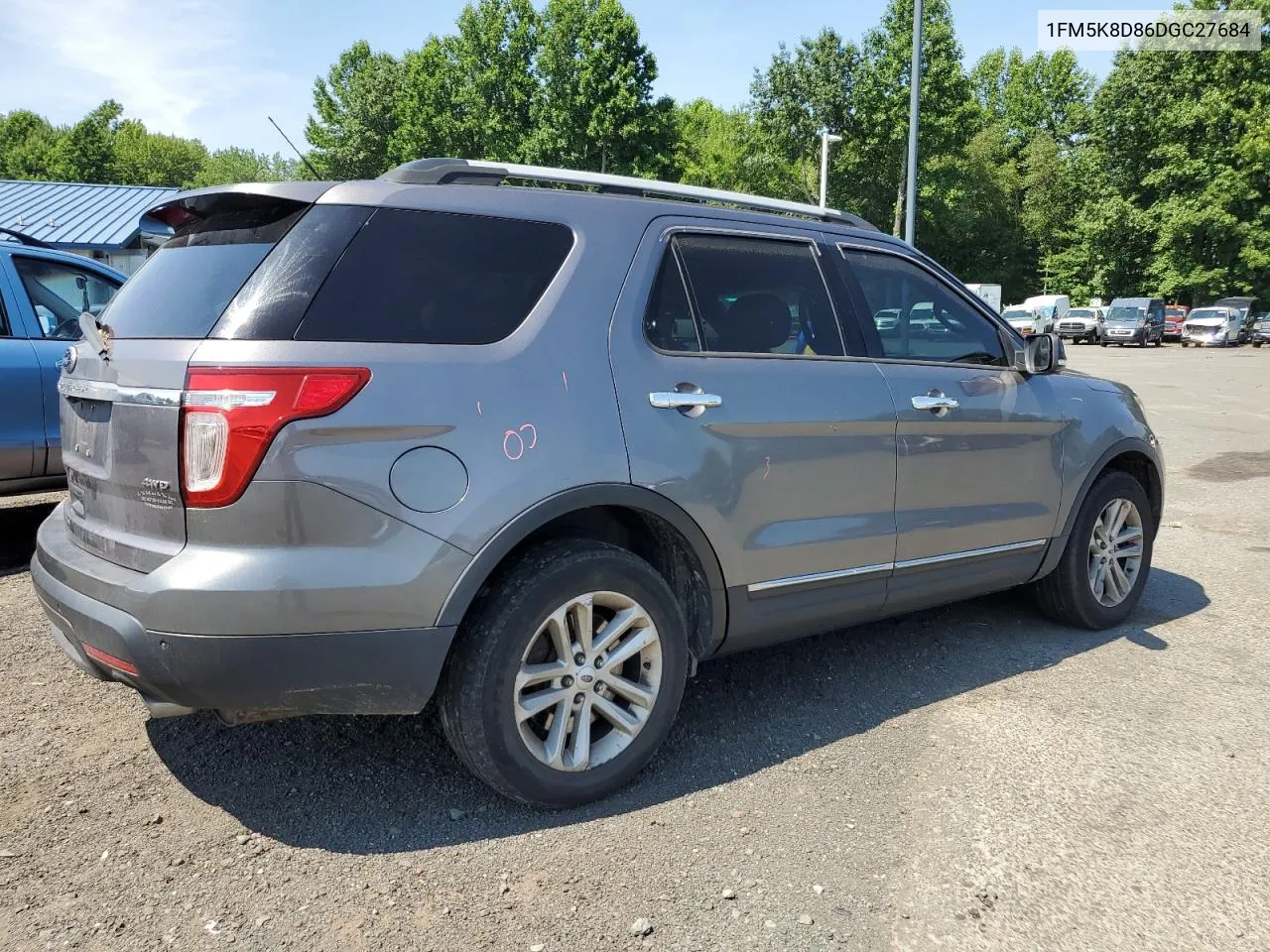 2013 Ford Explorer Xlt VIN: 1FM5K8D86DGC27684 Lot: 59833354