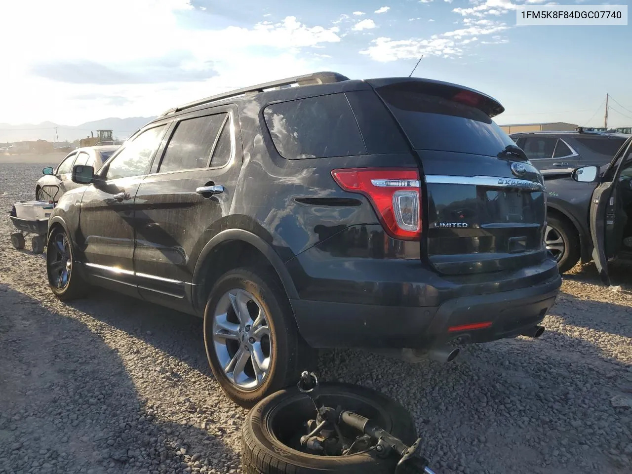 2013 Ford Explorer Limited VIN: 1FM5K8F84DGC07740 Lot: 59897494