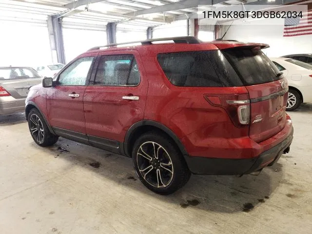 1FM5K8GT3DGB62034 2013 Ford Explorer Sport