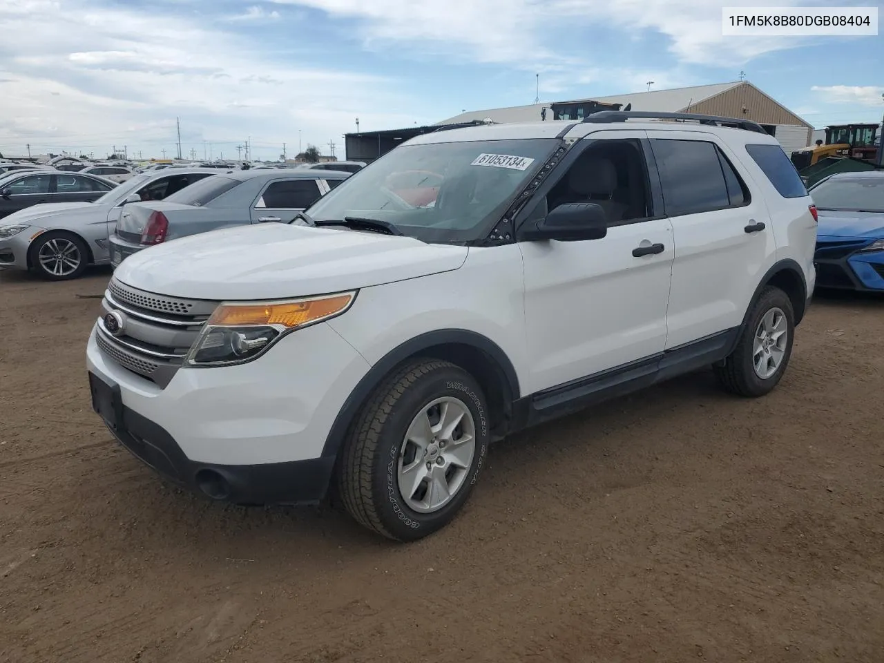 2013 Ford Explorer VIN: 1FM5K8B80DGB08404 Lot: 61053134