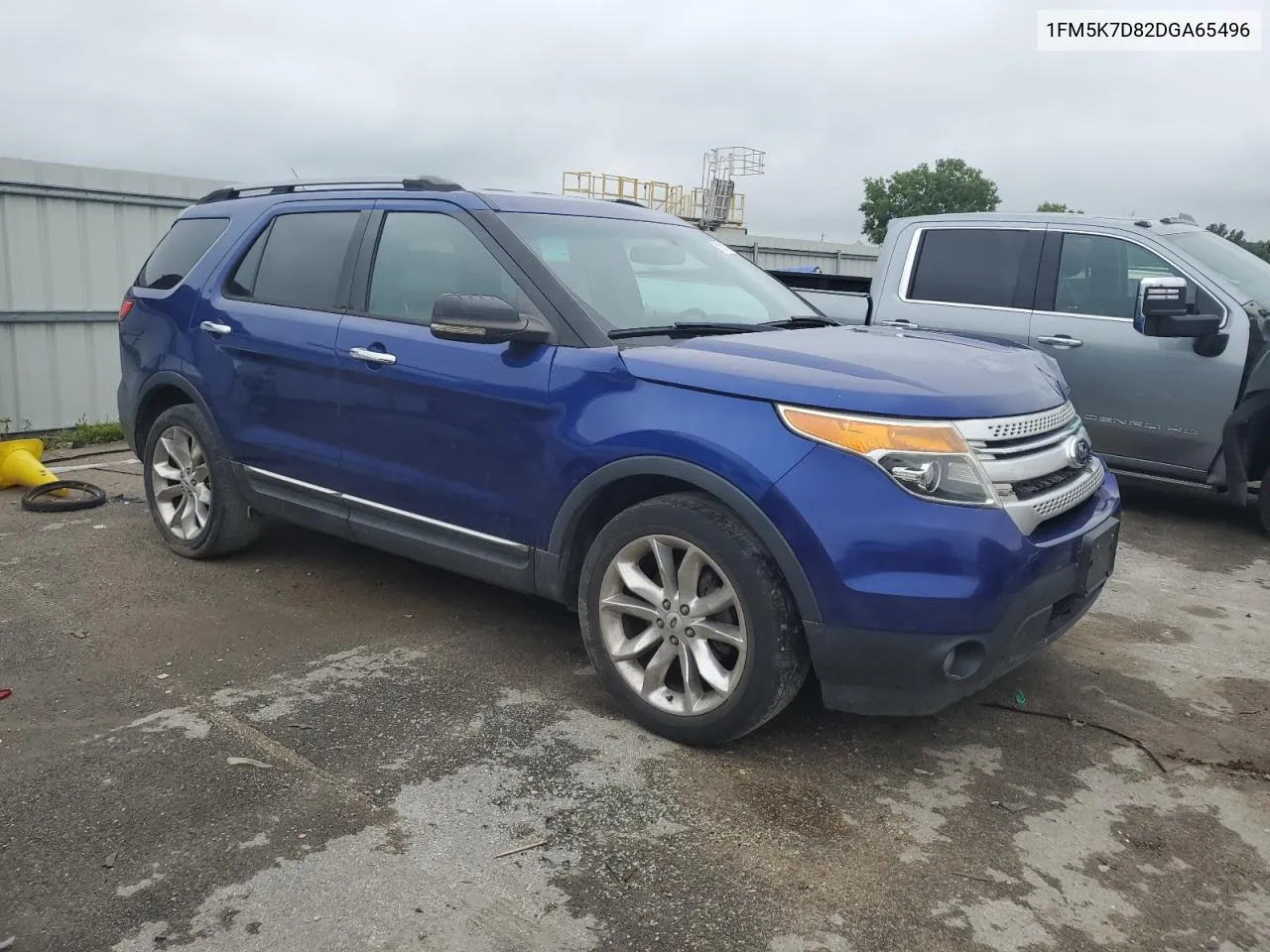 1FM5K7D82DGA65496 2013 Ford Explorer Xlt