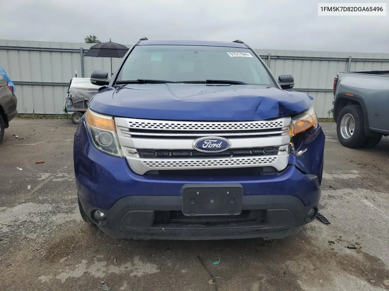 1FM5K7D82DGA65496 2013 Ford Explorer Xlt