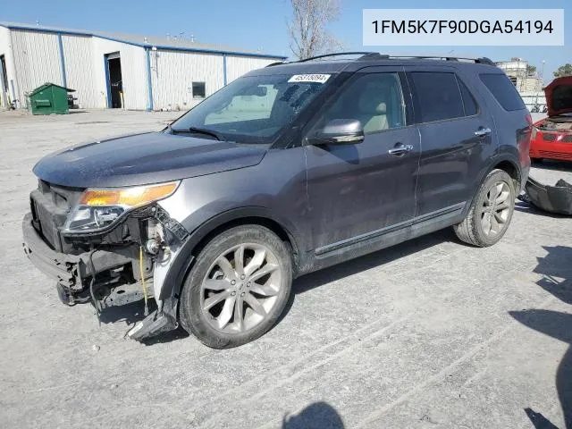 1FM5K7F90DGA54194 2013 Ford Explorer Limited