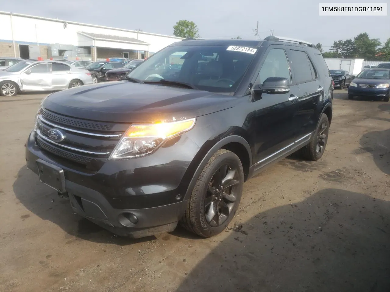 2013 Ford Explorer Limited VIN: 1FM5K8F81DGB41891 Lot: 62072184