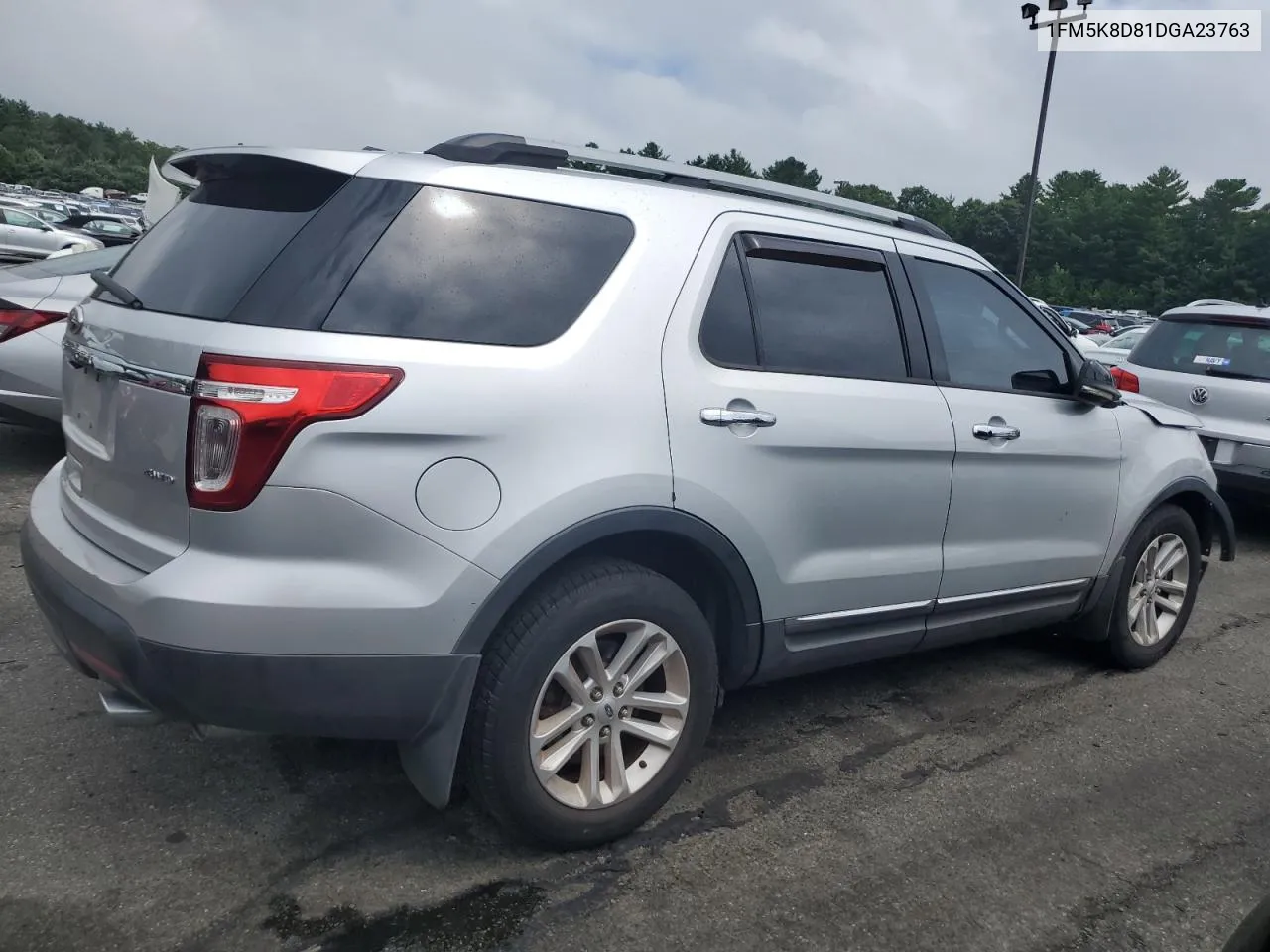 2013 Ford Explorer Xlt VIN: 1FM5K8D81DGA23763 Lot: 62115934