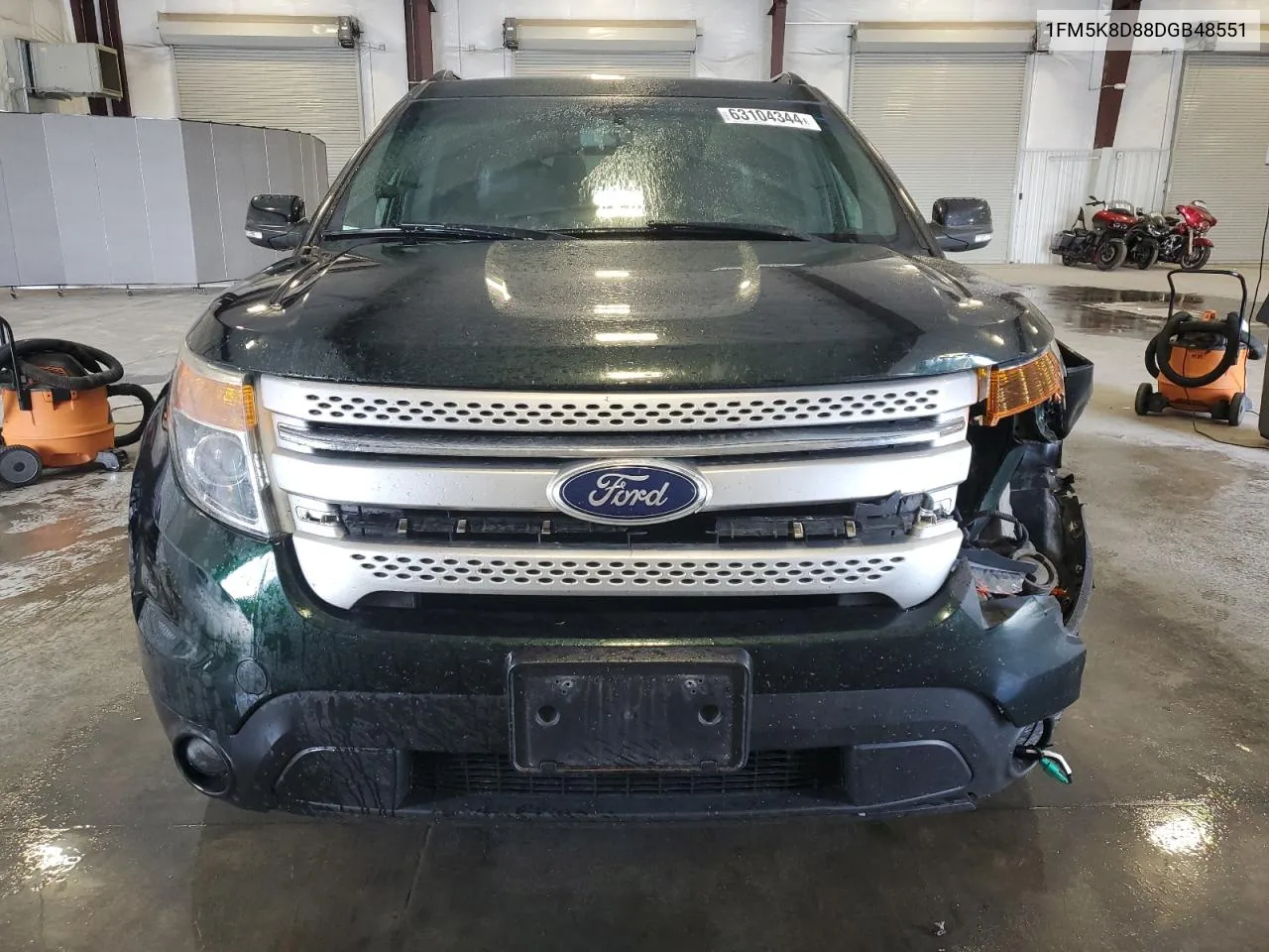 1FM5K8D88DGB48551 2013 Ford Explorer Xlt