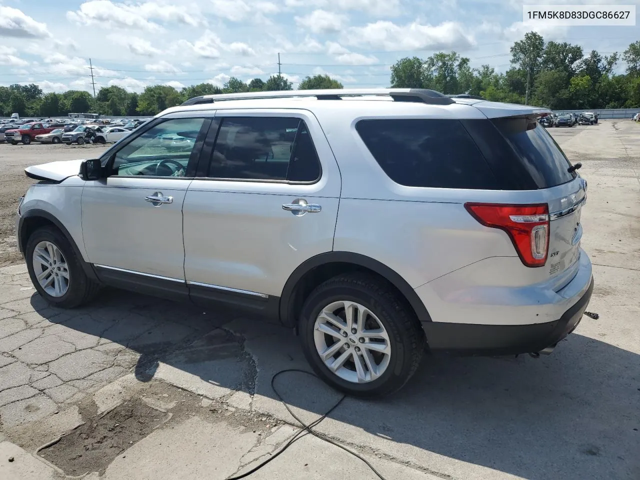 2013 Ford Explorer Xlt VIN: 1FM5K8D83DGC86627 Lot: 63167394