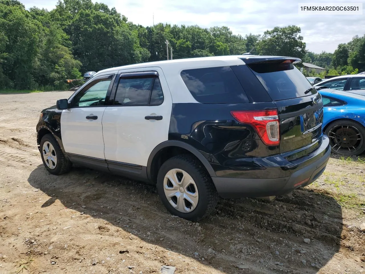 2013 Ford Explorer Police Interceptor VIN: 1FM5K8AR2DGC63501 Lot: 63795064