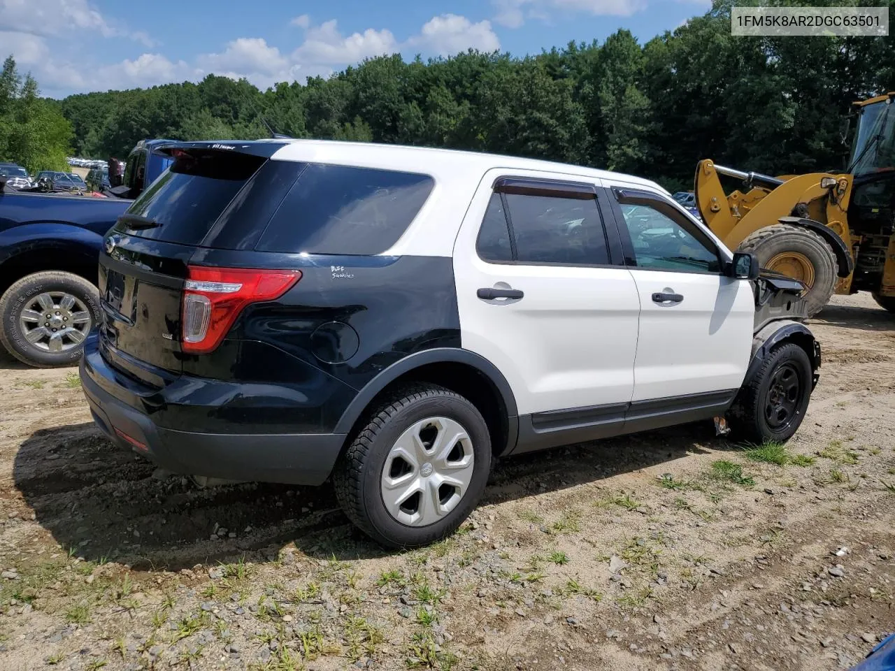 2013 Ford Explorer Police Interceptor VIN: 1FM5K8AR2DGC63501 Lot: 63795064