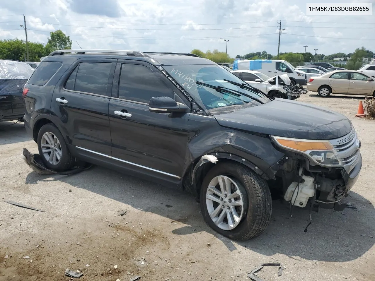 2013 Ford Explorer Xlt VIN: 1FM5K7D83DGB82665 Lot: 64272684