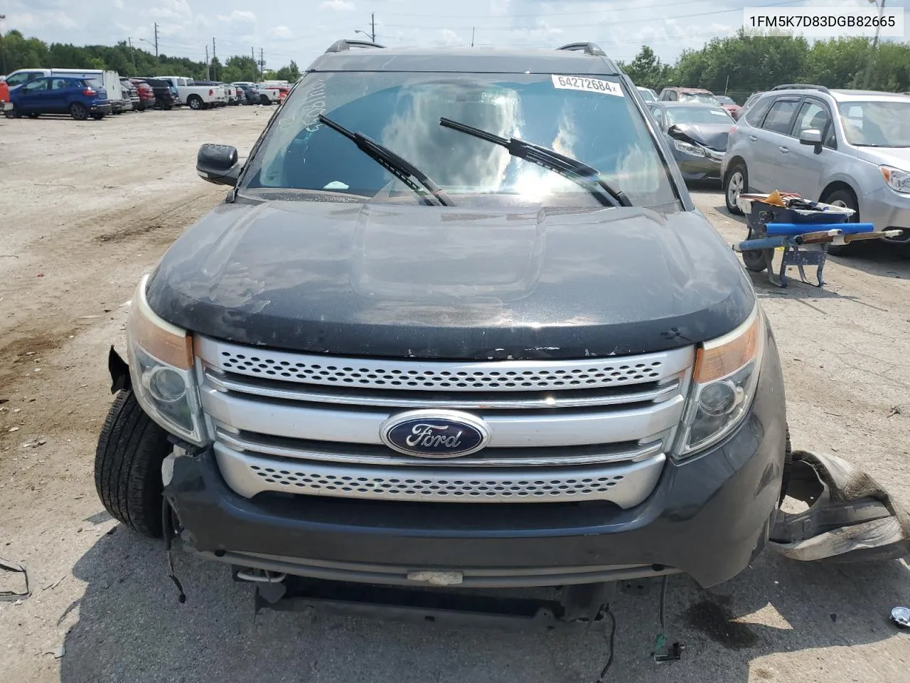 2013 Ford Explorer Xlt VIN: 1FM5K7D83DGB82665 Lot: 64272684