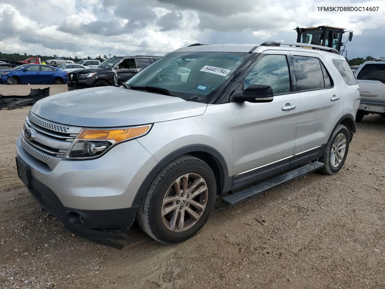 2013 Ford Explorer Xlt VIN: 1FM5K7D88DGC14607 Lot: 64442794