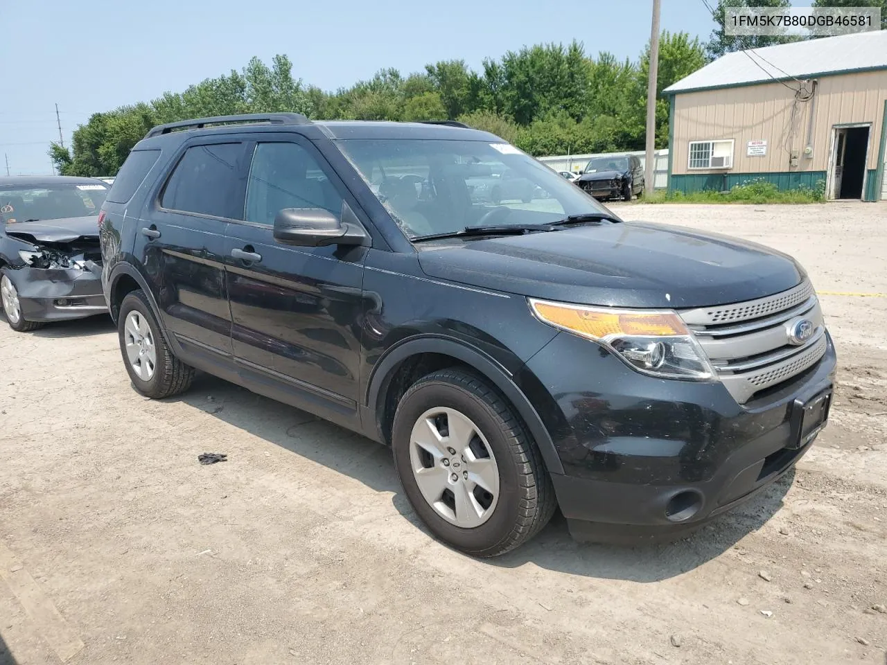 2013 Ford Explorer VIN: 1FM5K7B80DGB46581 Lot: 64501254