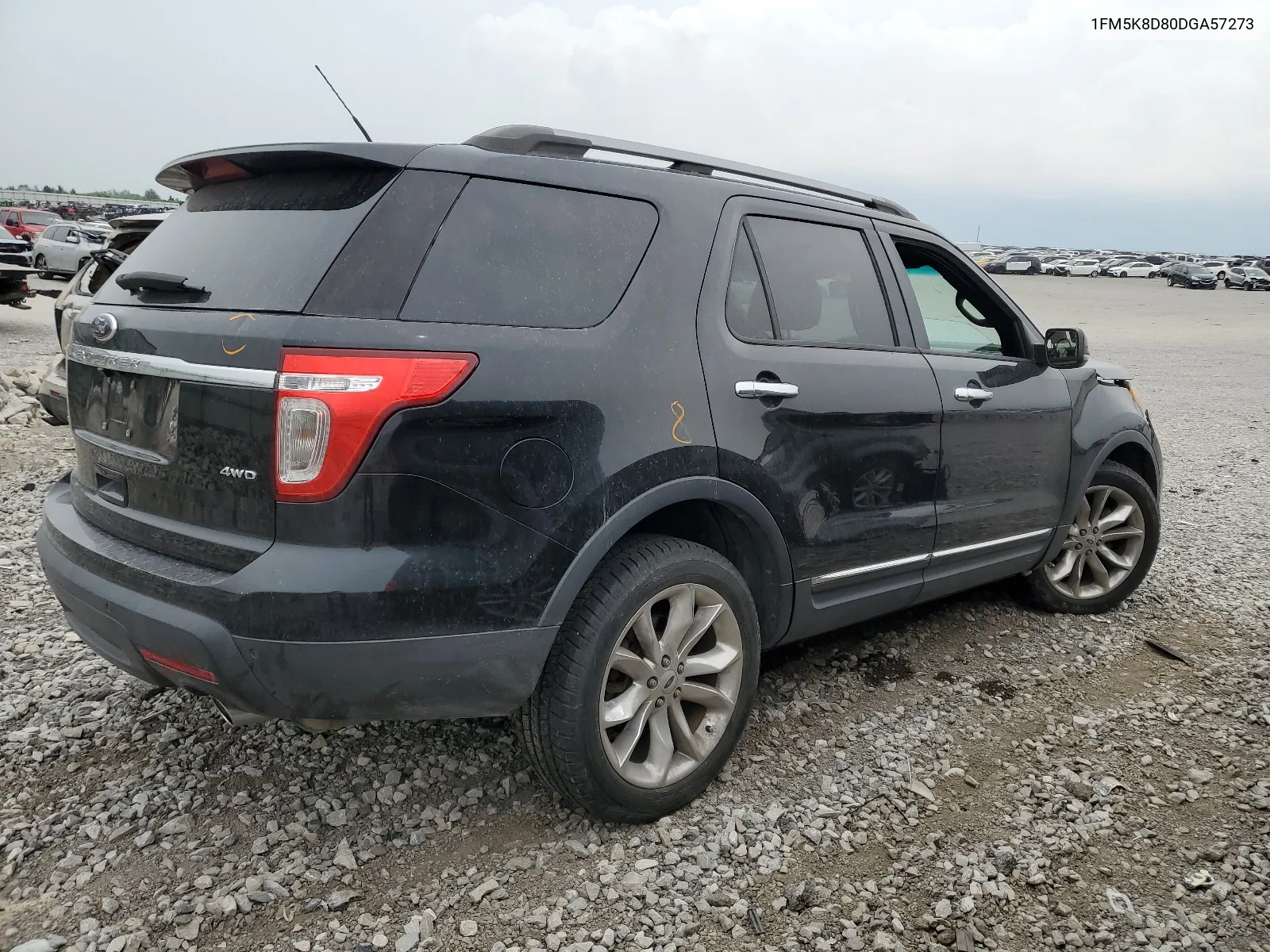 1FM5K8D80DGA57273 2013 Ford Explorer Xlt