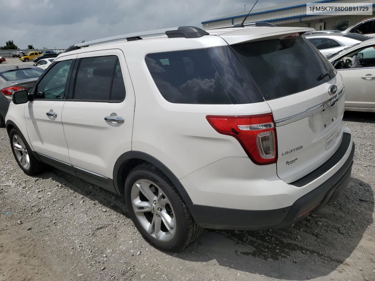 1FM5K7F88DGB91729 2013 Ford Explorer Limited