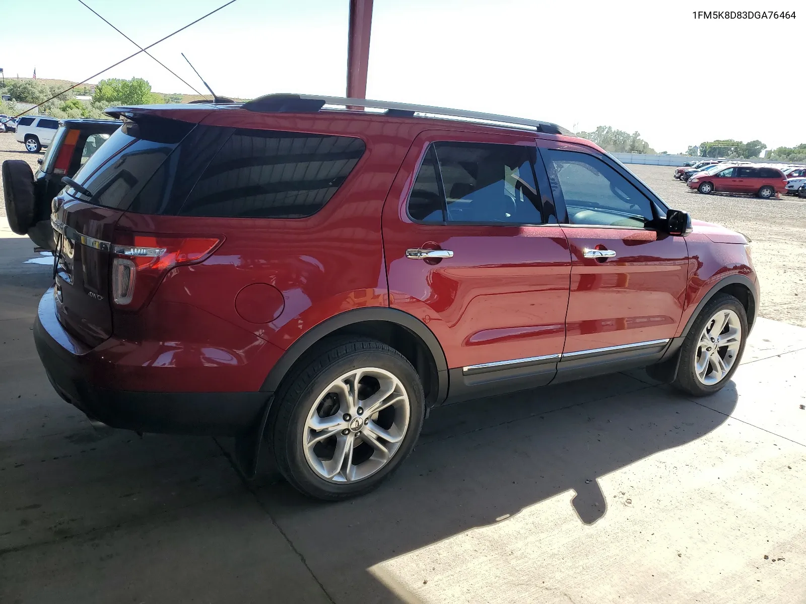 2013 Ford Explorer Xlt VIN: 1FM5K8D83DGA76464 Lot: 65244904