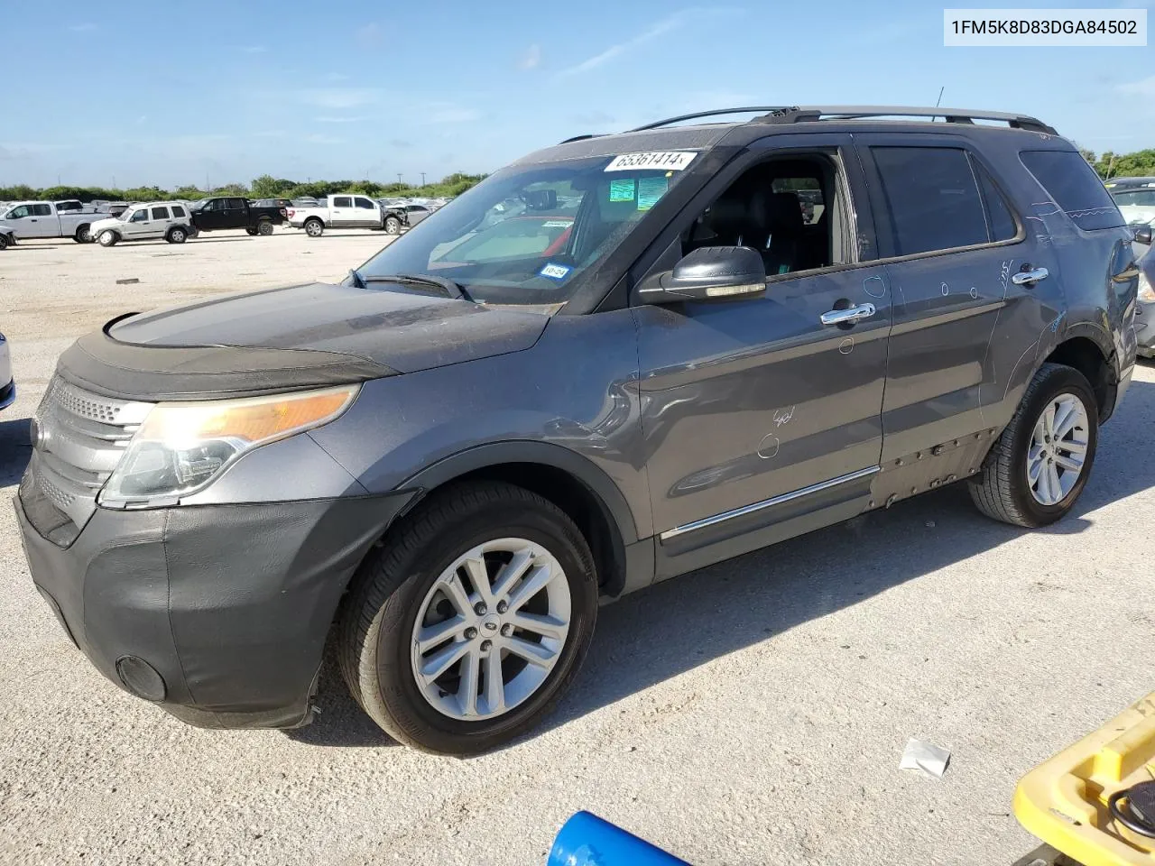 2013 Ford Explorer Xlt VIN: 1FM5K8D83DGA84502 Lot: 65361414