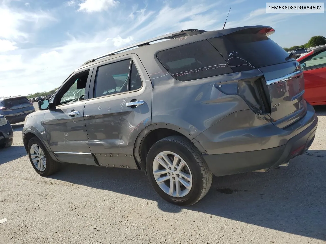 2013 Ford Explorer Xlt VIN: 1FM5K8D83DGA84502 Lot: 65361414