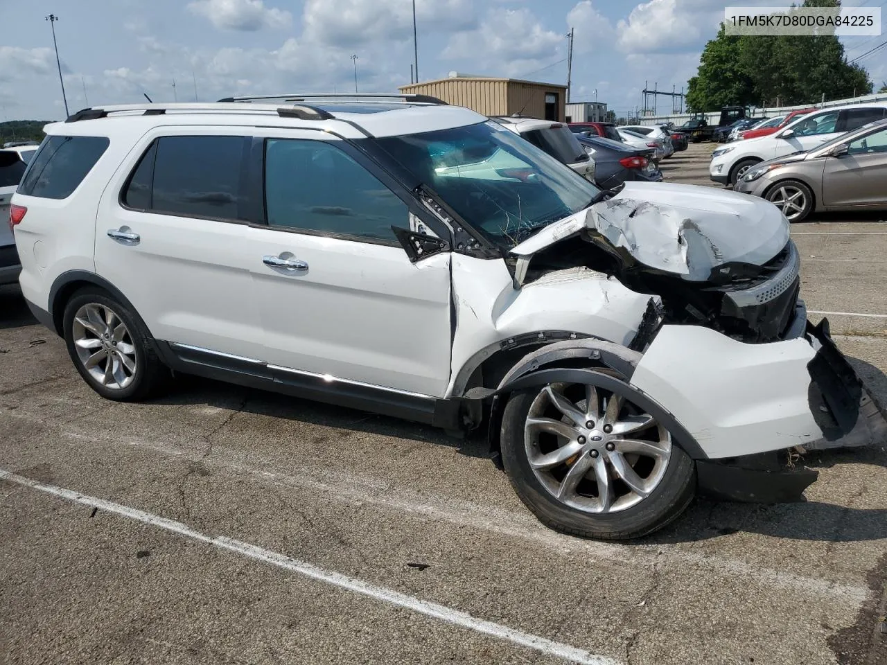 2013 Ford Explorer Xlt VIN: 1FM5K7D80DGA84225 Lot: 65476814