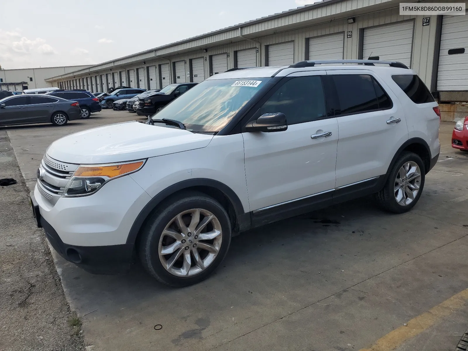 2013 Ford Explorer Xlt VIN: 1FM5K8D86DGB99160 Lot: 66153144